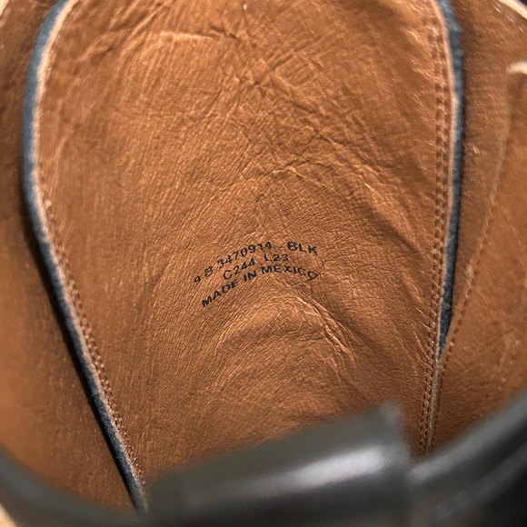 Frye Veronica Combat Tall Lace Up boots, Black, Size 9. BRAND NEW, IN BOX. - Picture 6 of 12